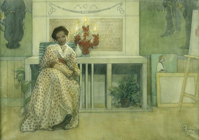 A bál után alkotó: Carl Larsson